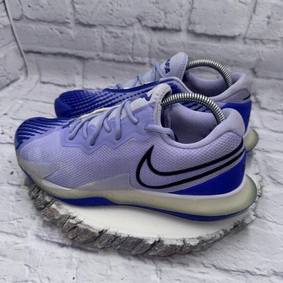Nike Mens Size 8.5 Air Zoom Rafa Vapor Cage 4 Purple Tennis Shoes CD0424-500 - Picture 5 of 12